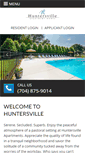 Mobile Screenshot of huntersville-apartments.com